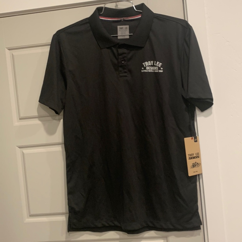 Brand new with tags Troy Lee Designs men’s polo shirt, medium
